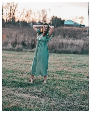 Bonnaroo Babe Dress Green