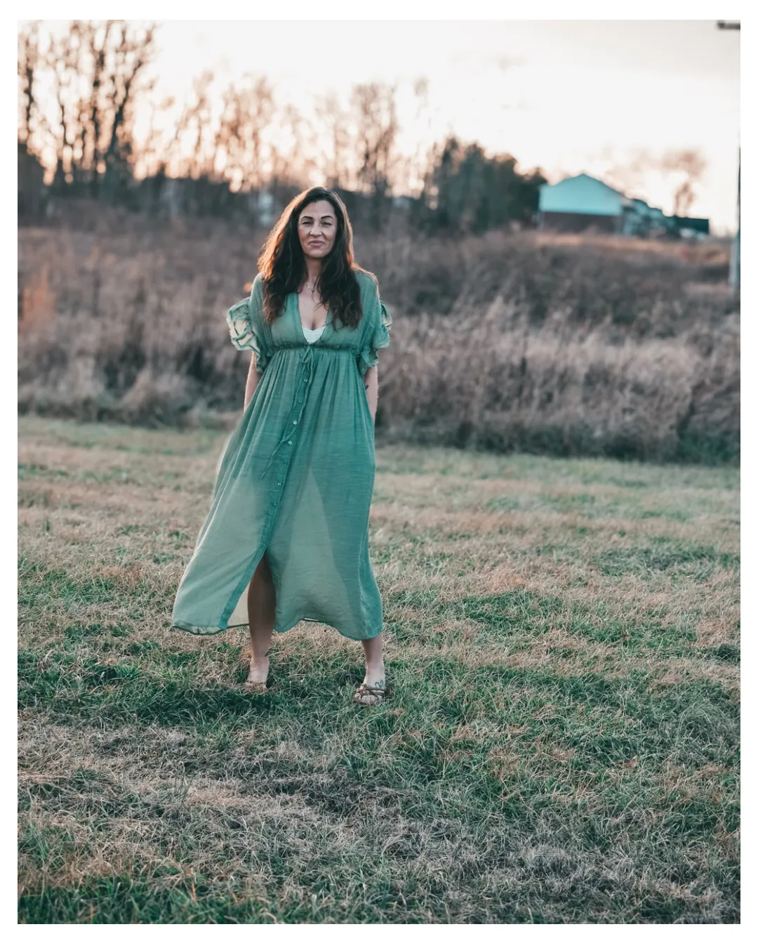 Bonnaroo Babe Dress Green
