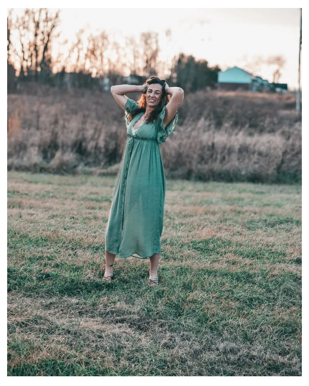 Bonnaroo Babe Dress Green