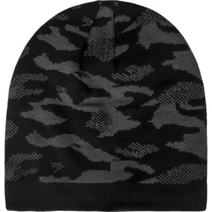 Bonnet camouflage noir