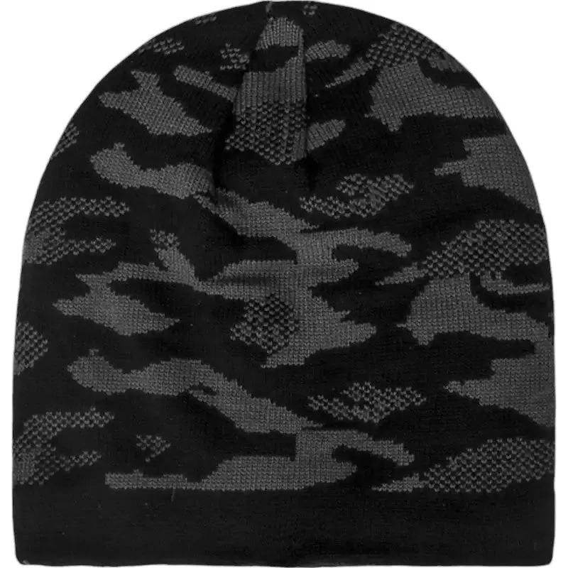 Bonnet camouflage noir