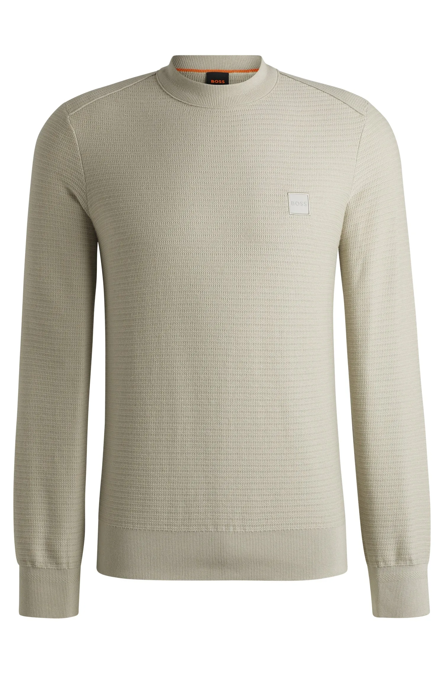 BOSS Sweaters Regular Fit in Cotton Mix - ANION_S 10265864 01-50527584