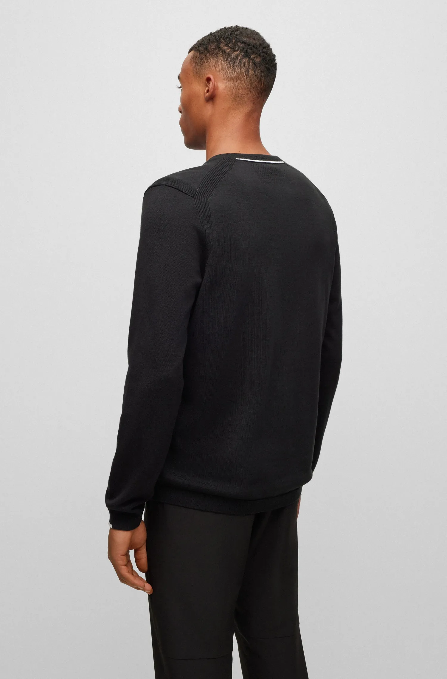 BOSS Sweaters Regular Fit in Cotton Mix - EVER-X_VN 10252216 01-50498538