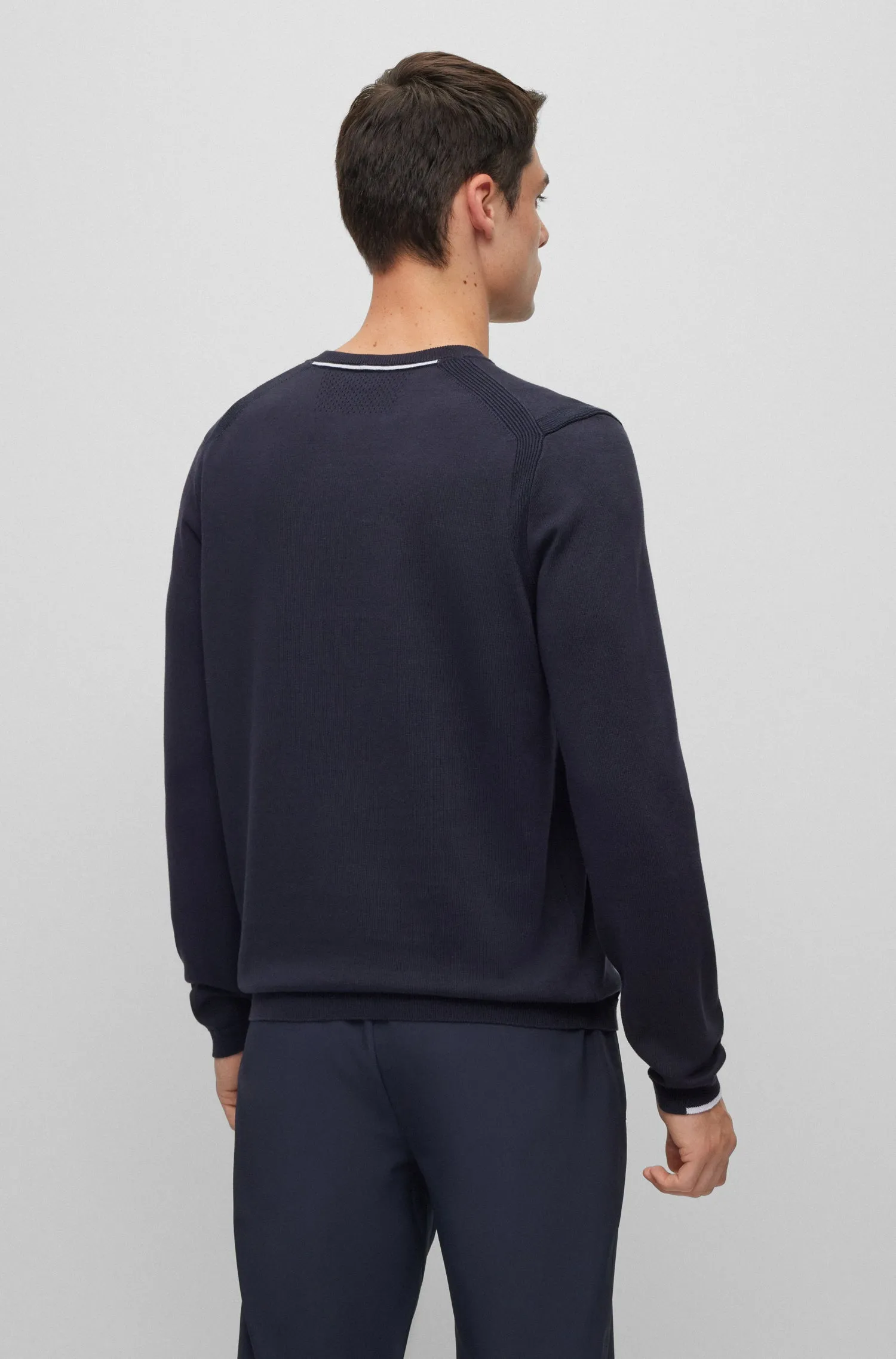 BOSS Sweaters Regular Fit in Cotton Mix - EVER-X_VN 10252216 01-50498538