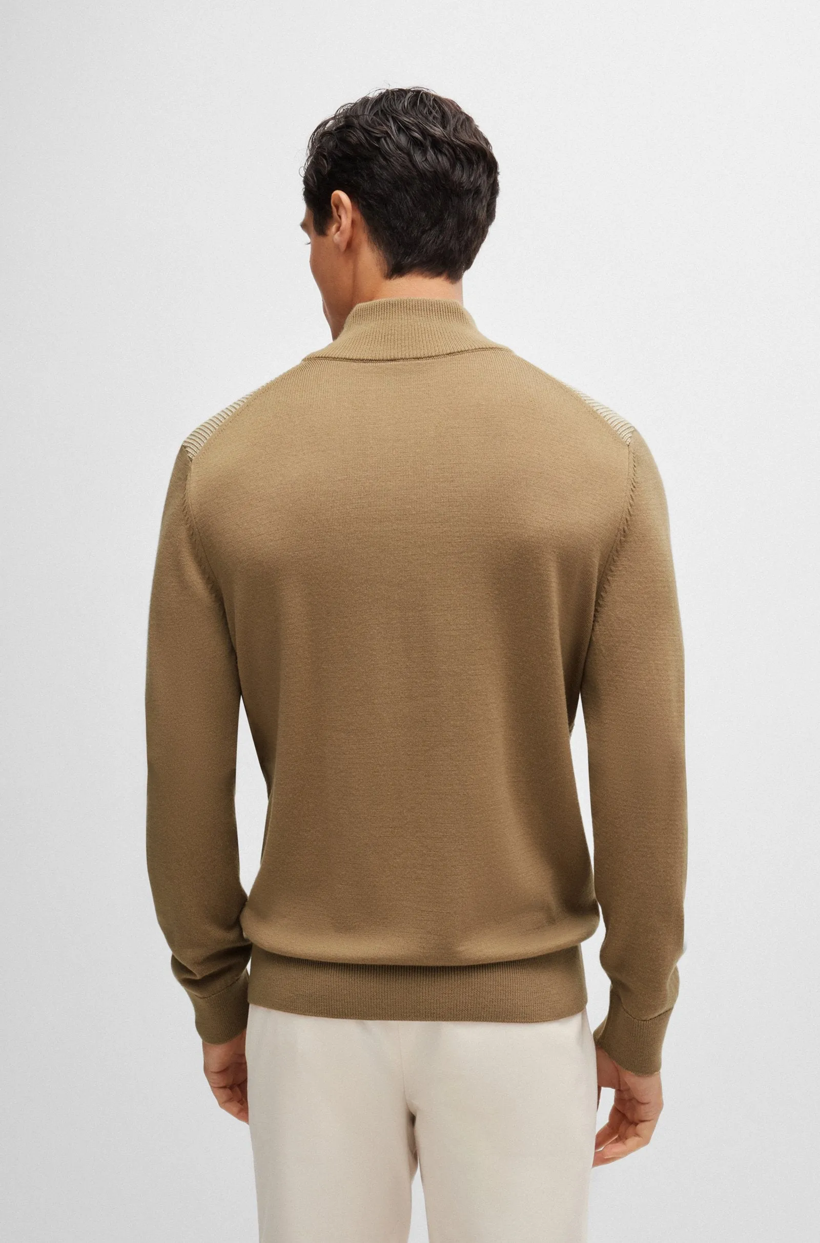 BOSS Sweaters Regular Fit in Wool - H-DAMBINO 10261652 01-50519590