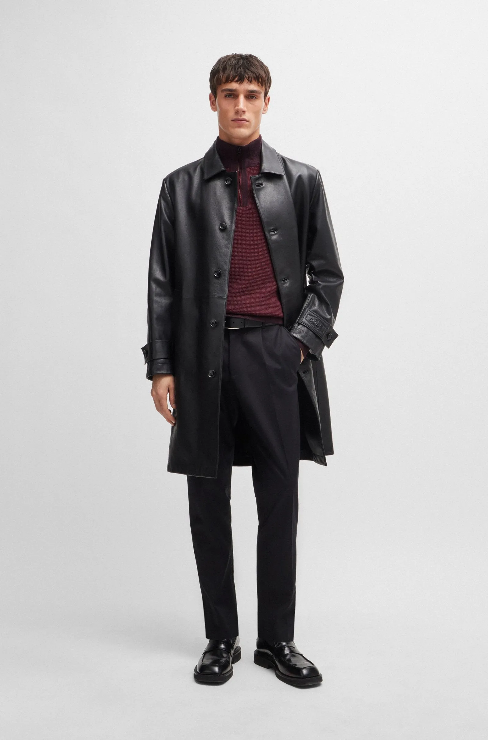 BOSS Sweaters Regular Fit in Wool - H-DAMBINO 10261652 01-50519590