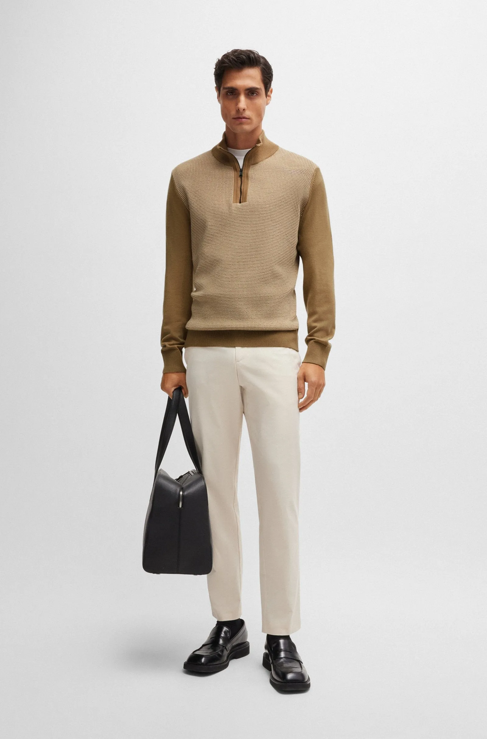 BOSS Sweaters Regular Fit in Wool - H-DAMBINO 10261652 01-50519590