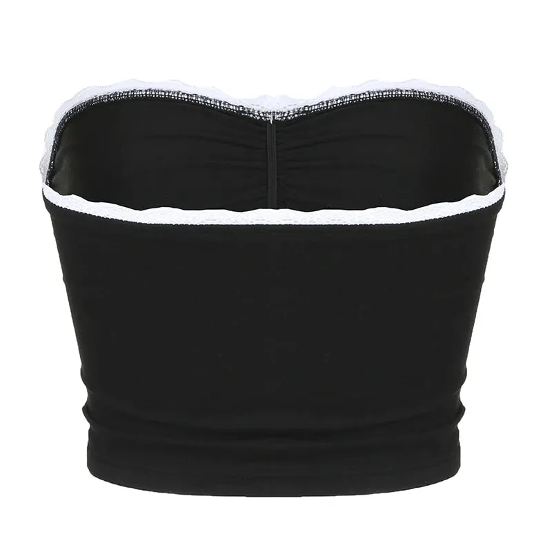 Bow Stitched Tube Top