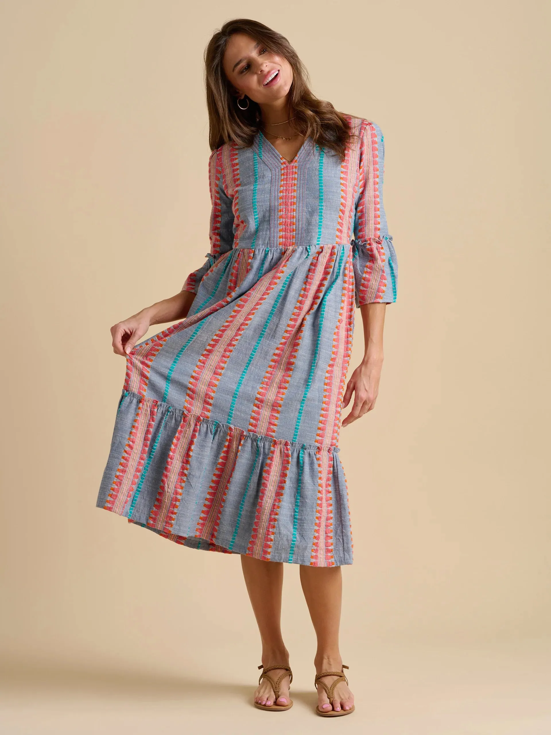 Brakebrun Shore Midi Dress