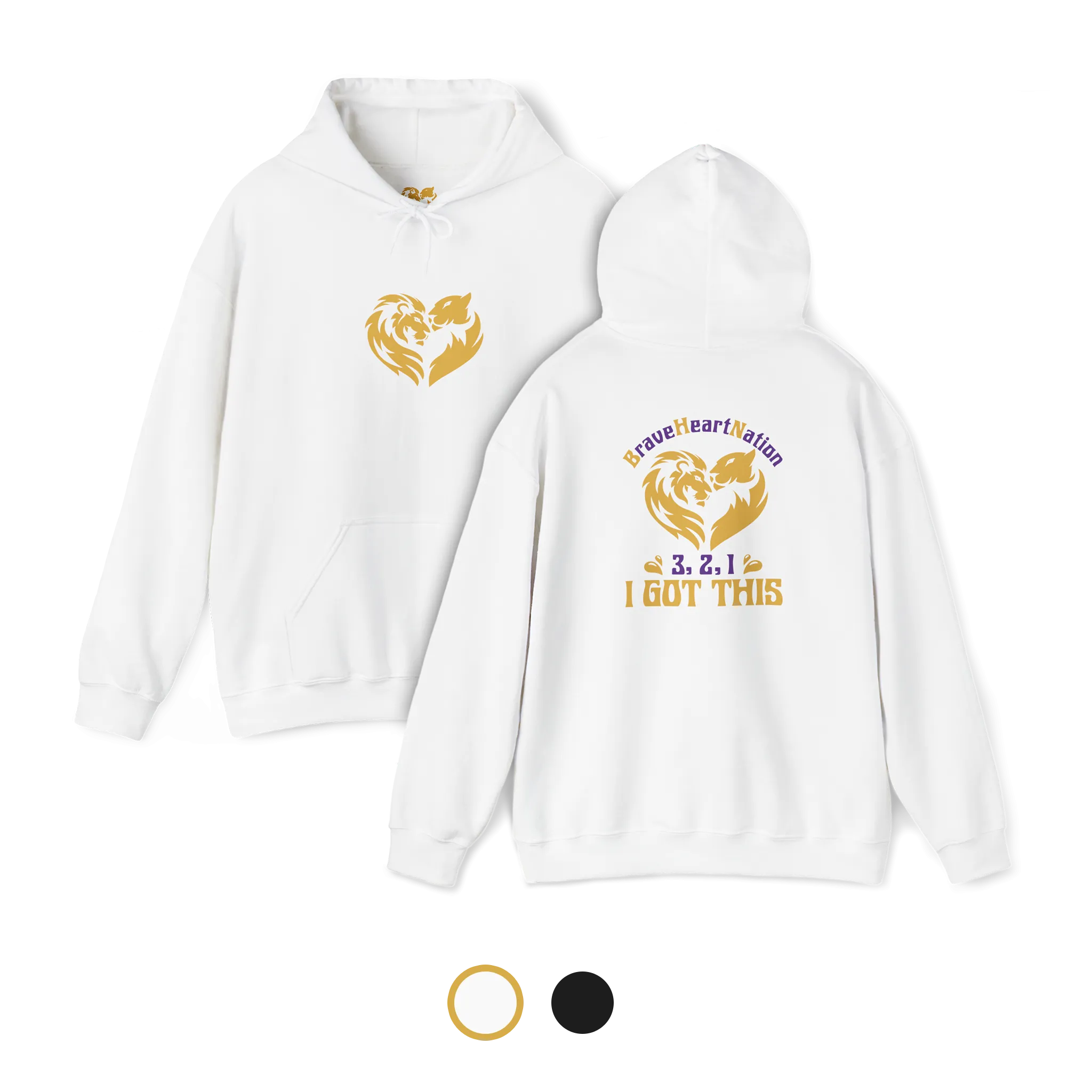 BraveHeartNation | Heavy Hoodie