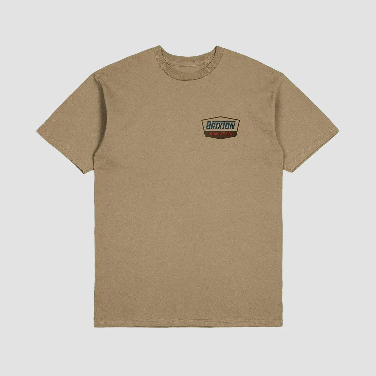 Brixton Regal T-Shirt Tiger's Eye/Navy/Brown