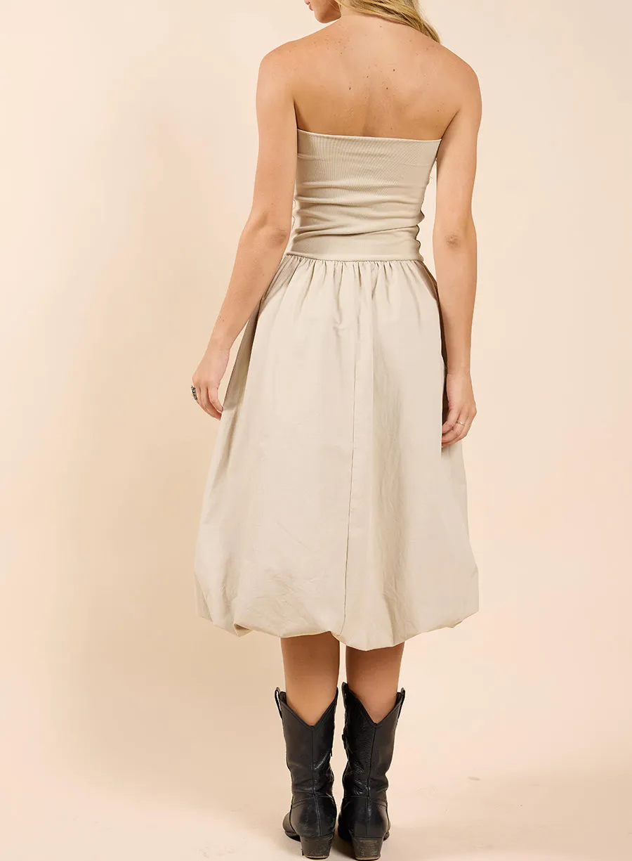 Bubbly Babe Midi Dress