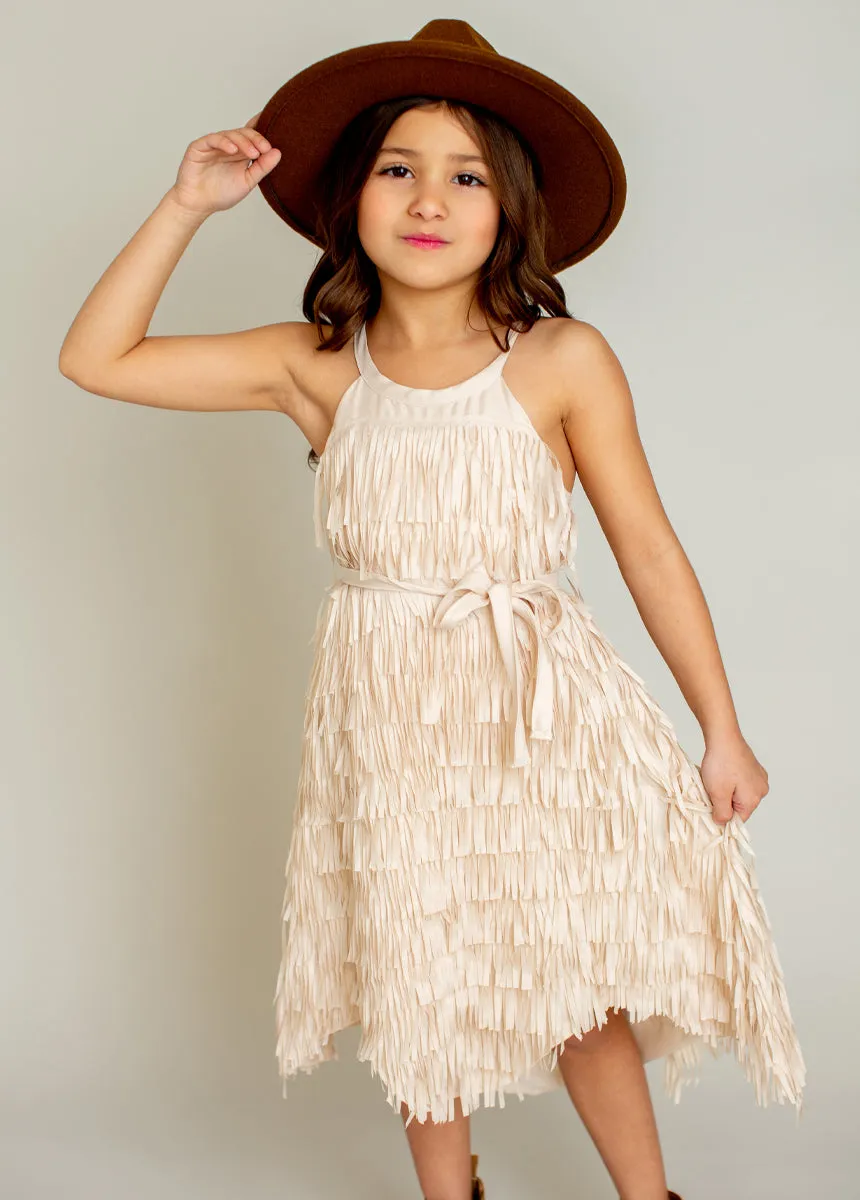 Caleo Dress in Ecru