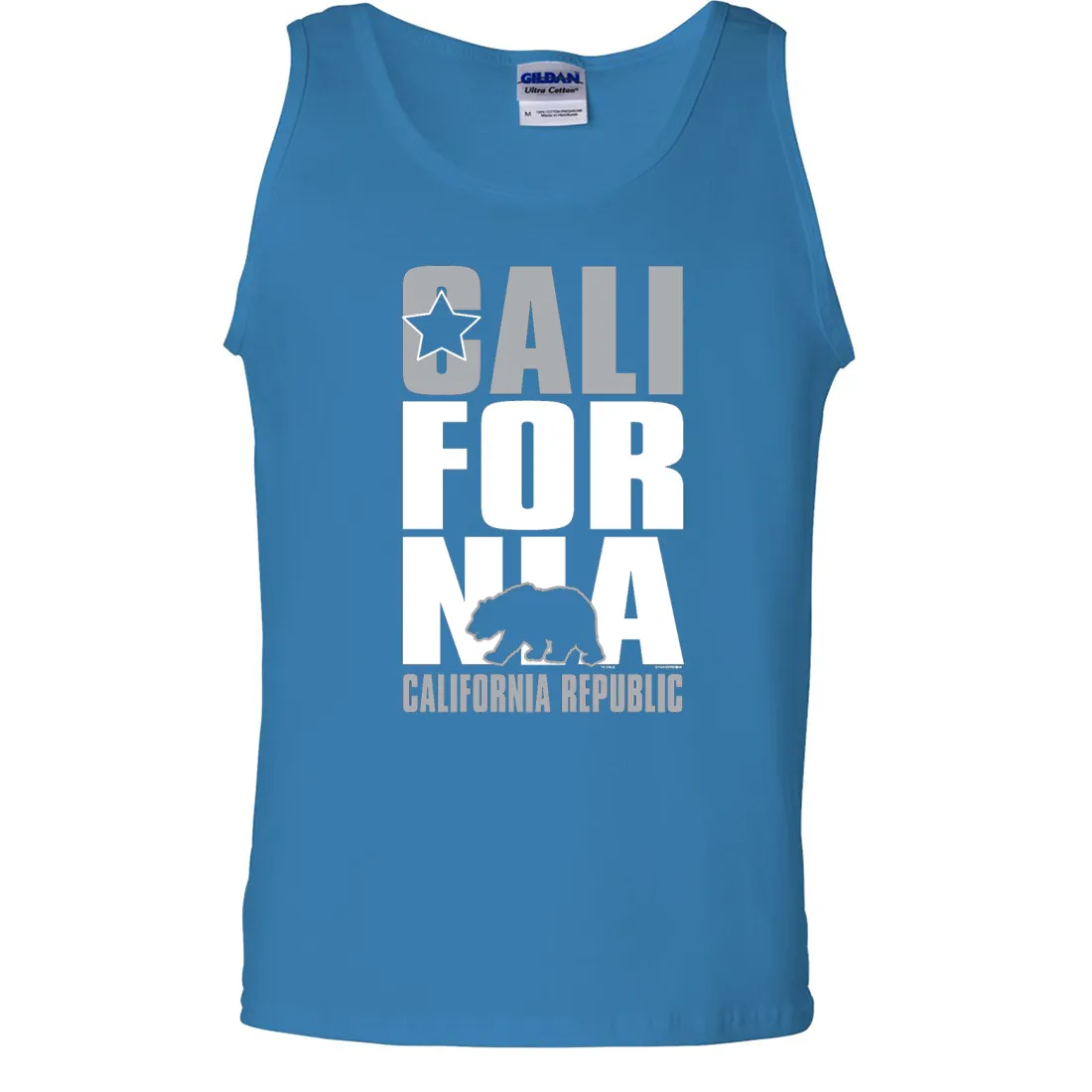 California Republic Raiders Style Asst Colors Tank Top