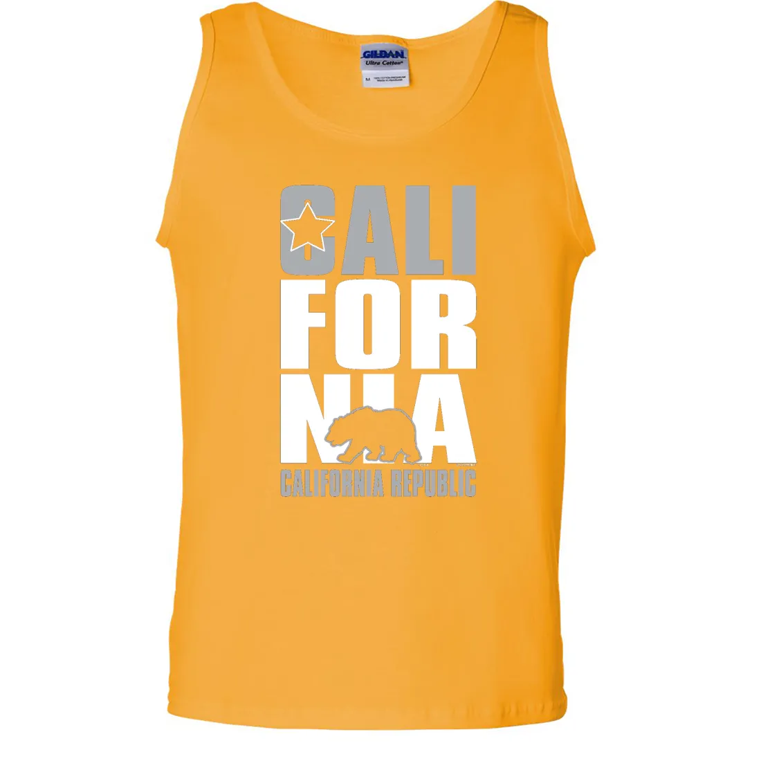 California Republic Raiders Style Asst Colors Tank Top