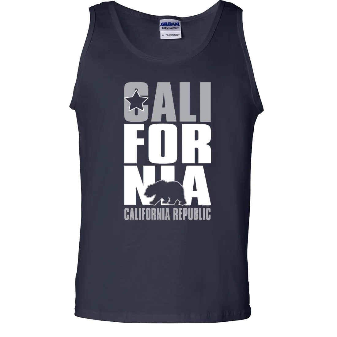 California Republic Raiders Style Asst Colors Tank Top