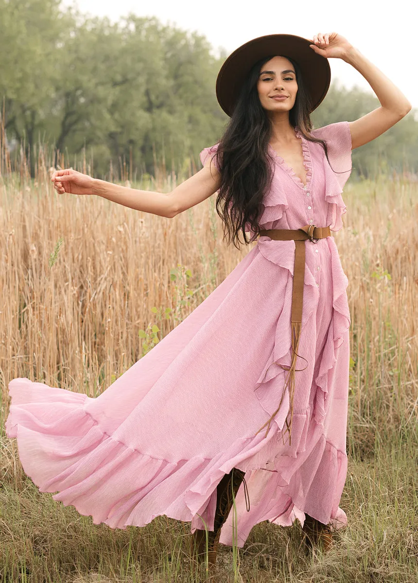 Cass Dress in Light Orchid
