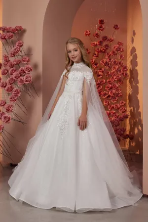 Cassiopeia Dress with attached Cape