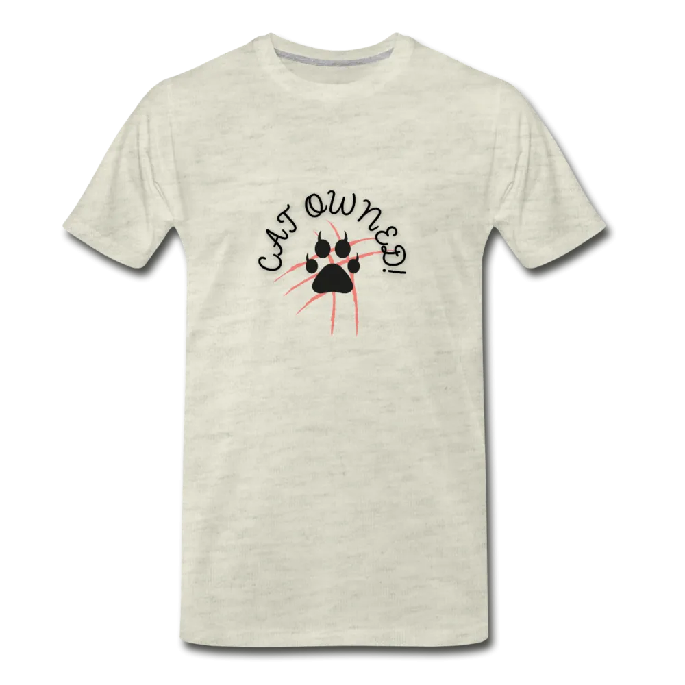 CAT OWNED! Men's Premium T-Shirt