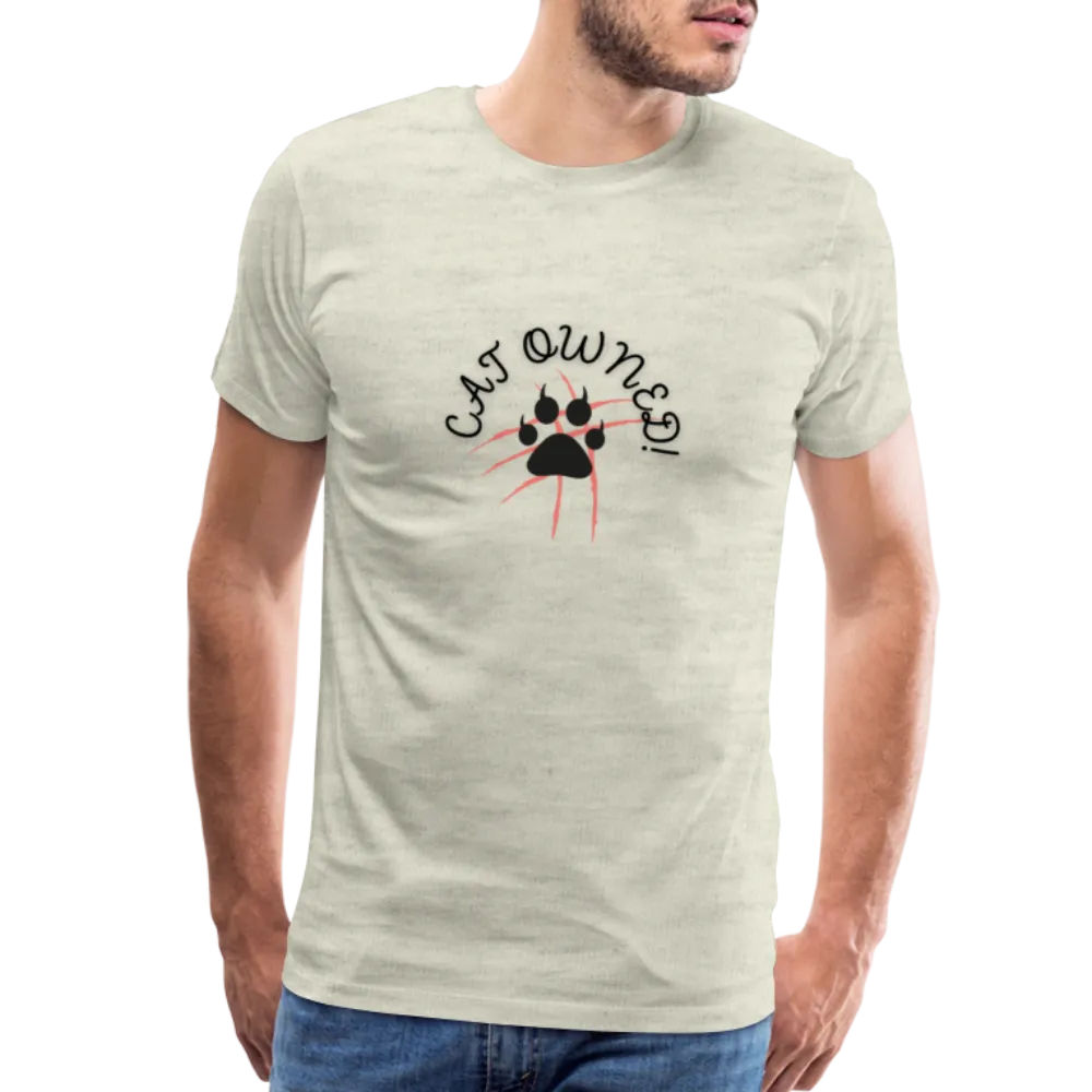 CAT OWNED! Men's Premium T-Shirt