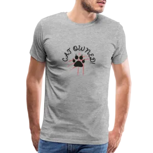 CAT OWNED! Men's Premium T-Shirt