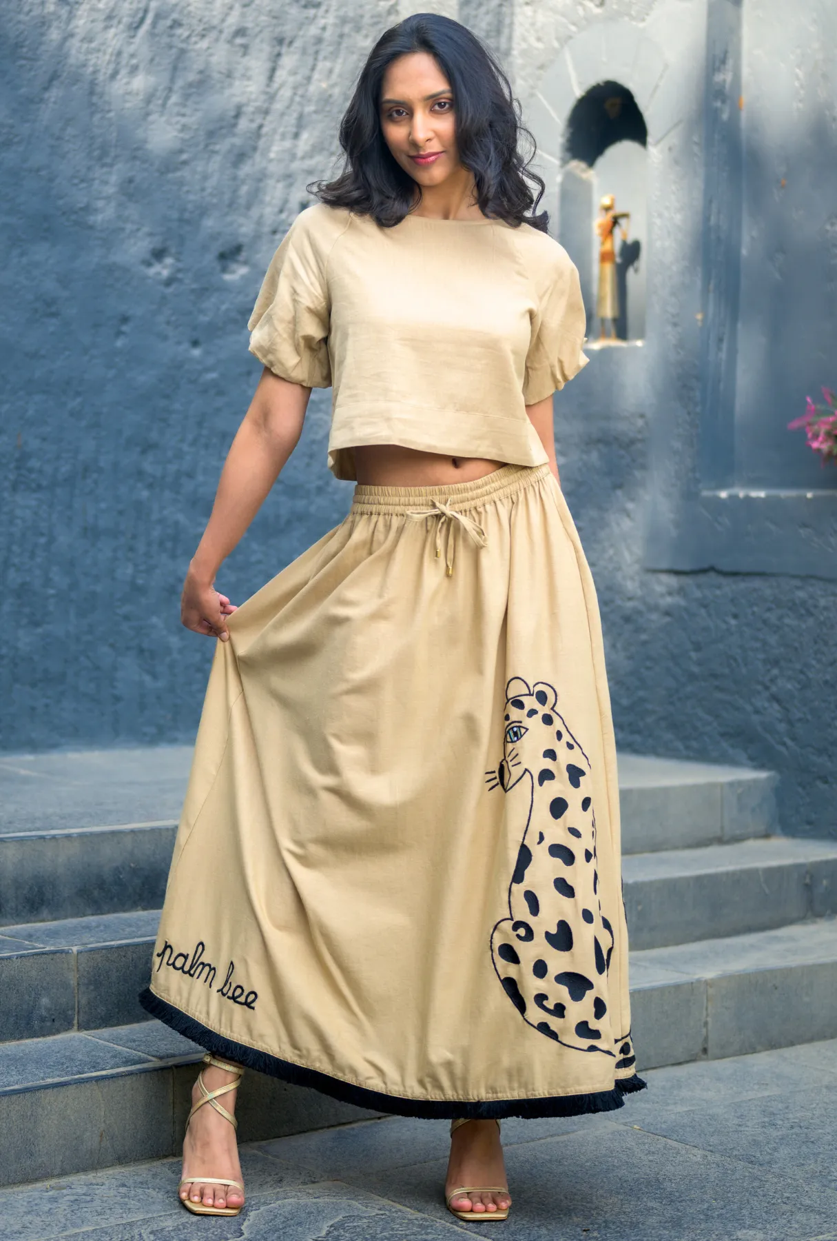 Catch My Drift Skirt – Wild Side - Mocha