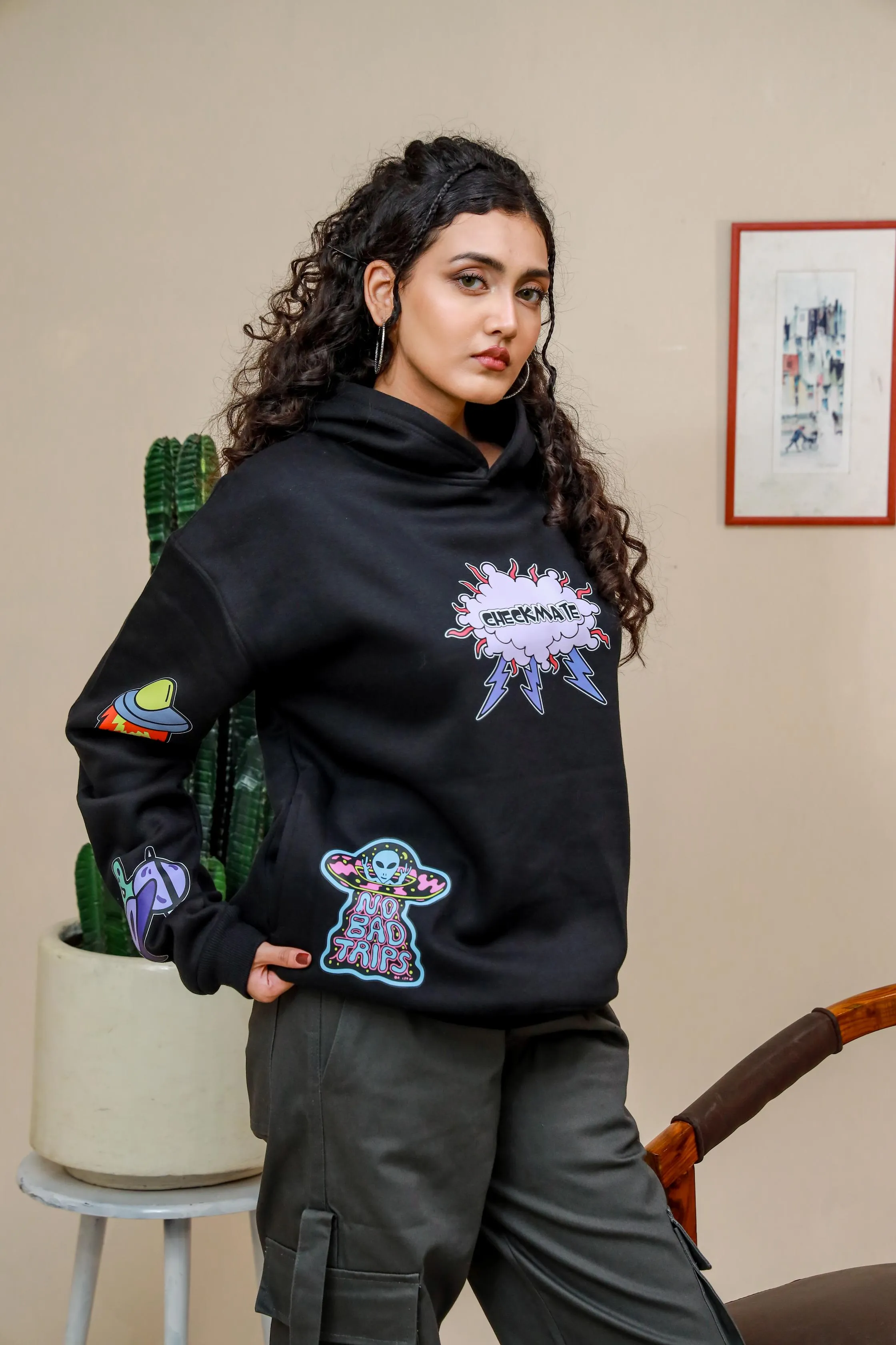 CHECKMATE OFFICIAL OVERSIZED HOODIE
