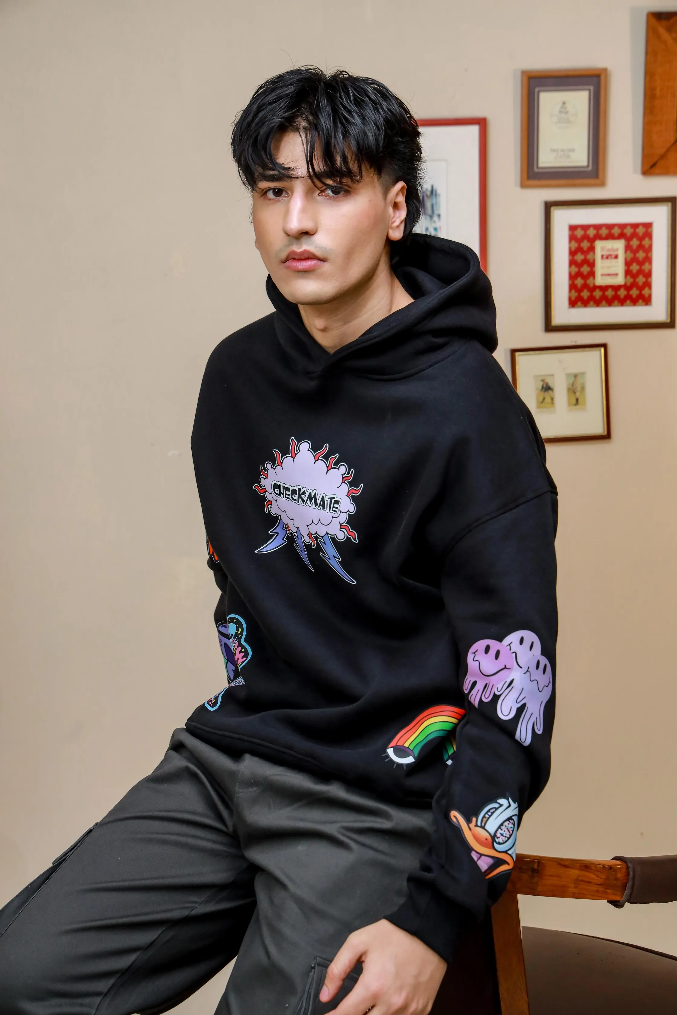 CHECKMATE OFFICIAL OVERSIZED HOODIE