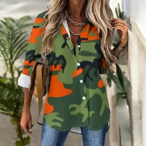 Chemise femme militaire