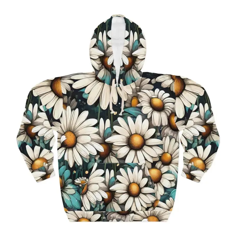 Chic Daisy Aop Unisex Pullover Hoodie