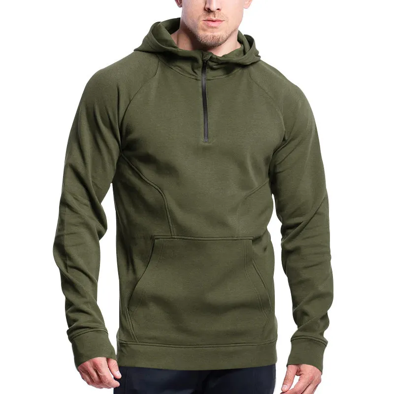 Chictango Fleece Quarter Zipper Hoodie