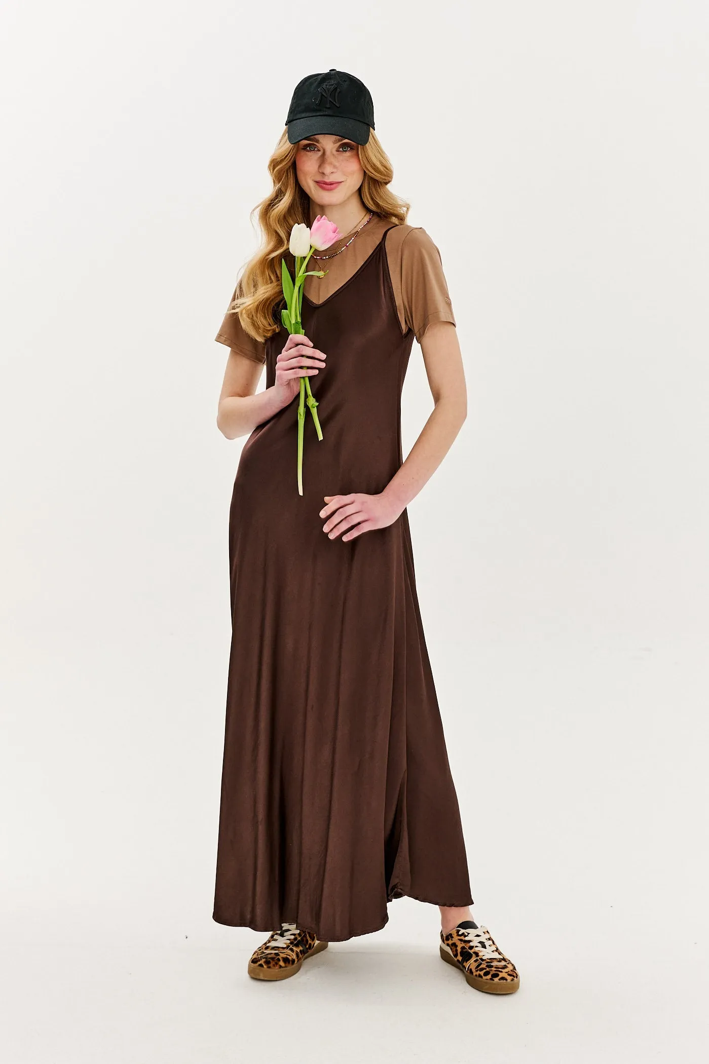 Chocolate Mocha maxi dress