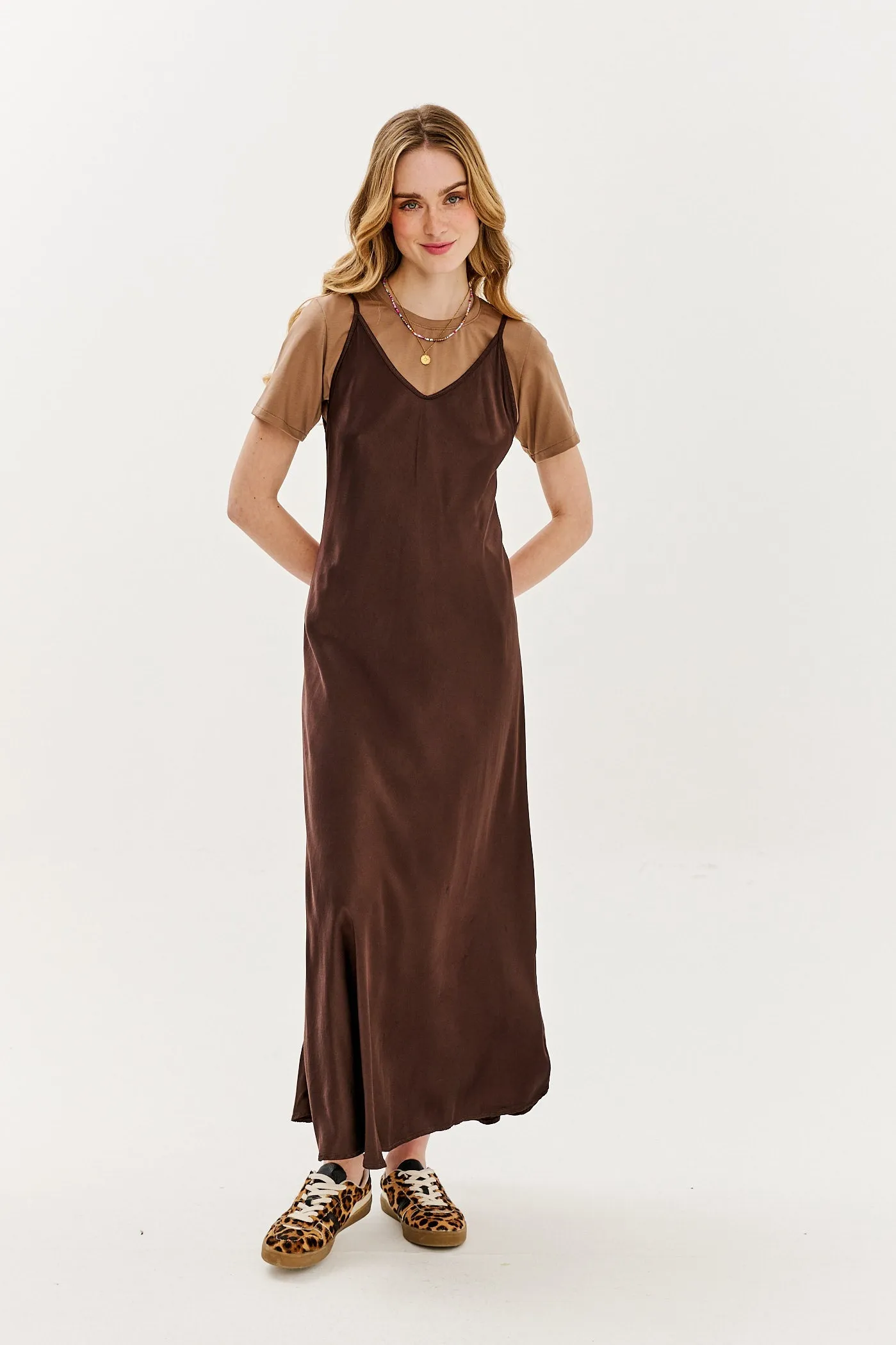 Chocolate Mocha maxi dress