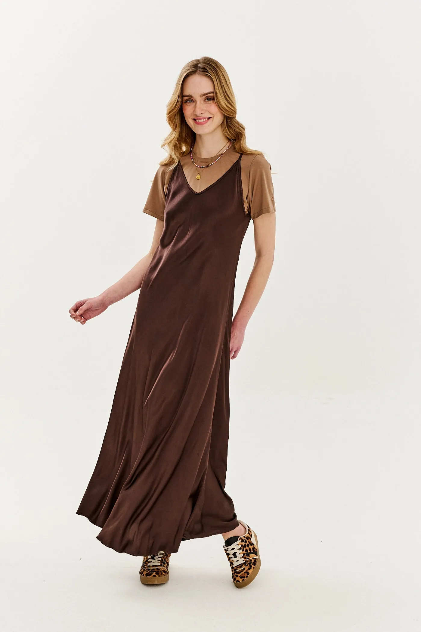 Chocolate Mocha maxi dress