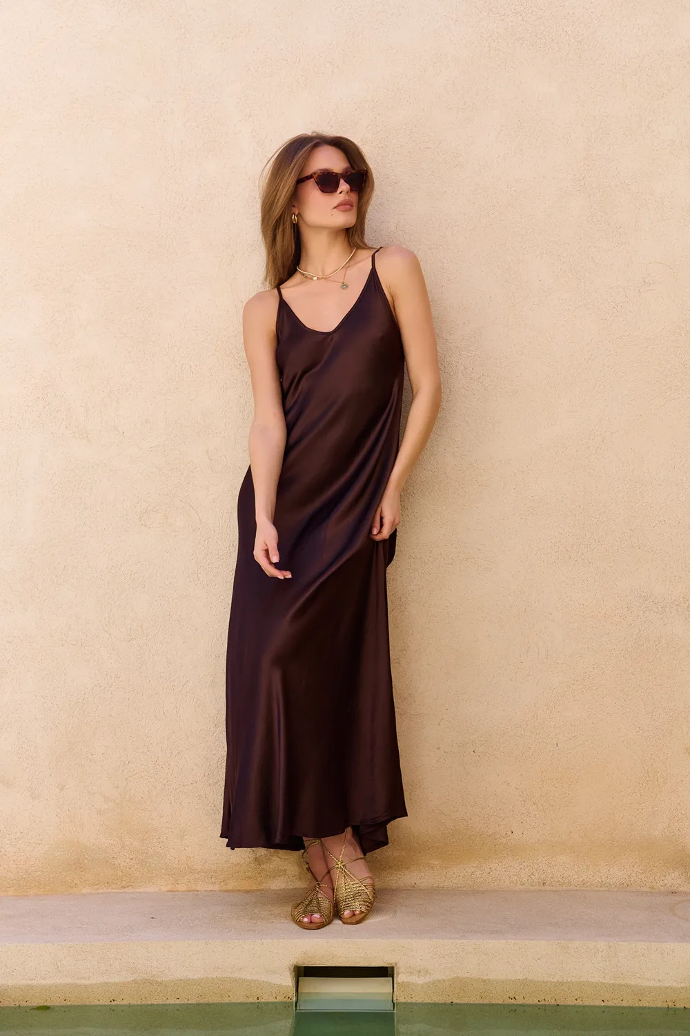 Chocolate Mocha maxi dress