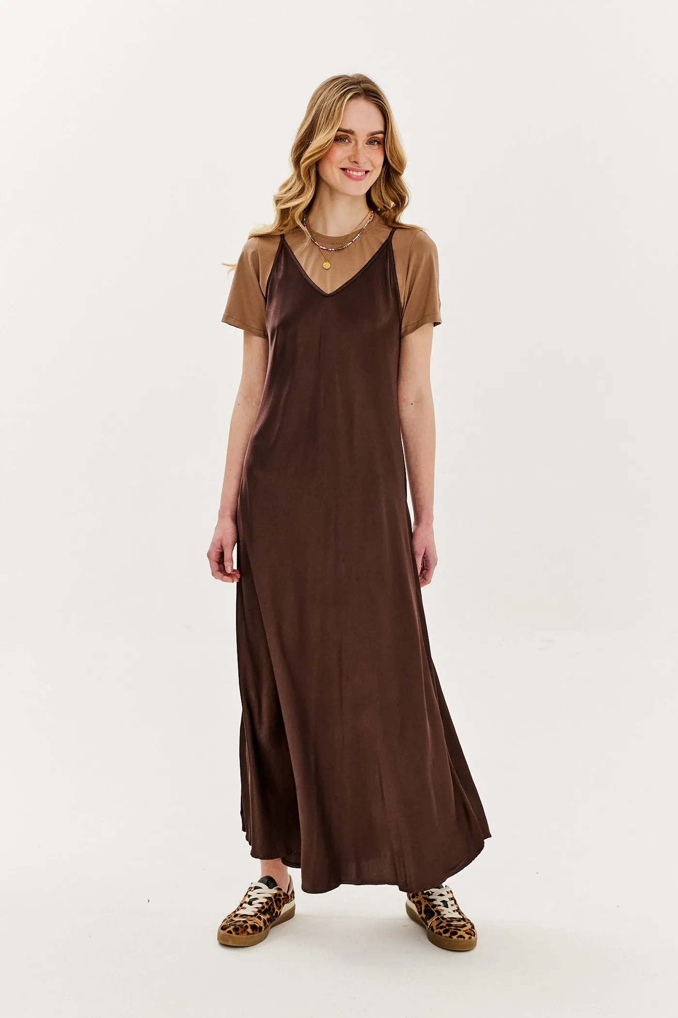 Chocolate Mocha maxi dress