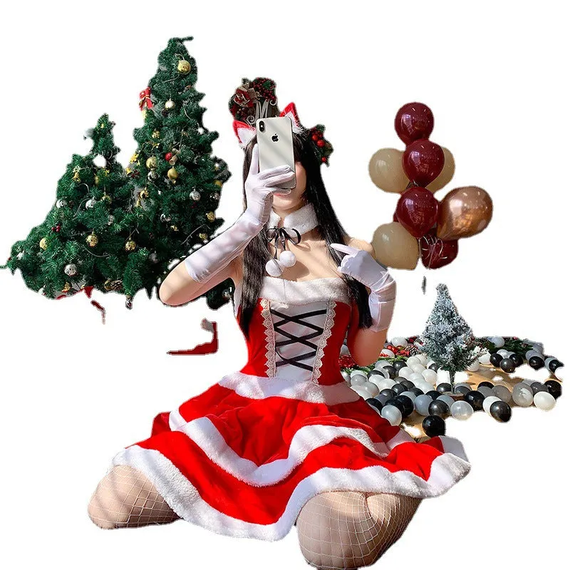 CHRISTMAS DRESS SET KF831226