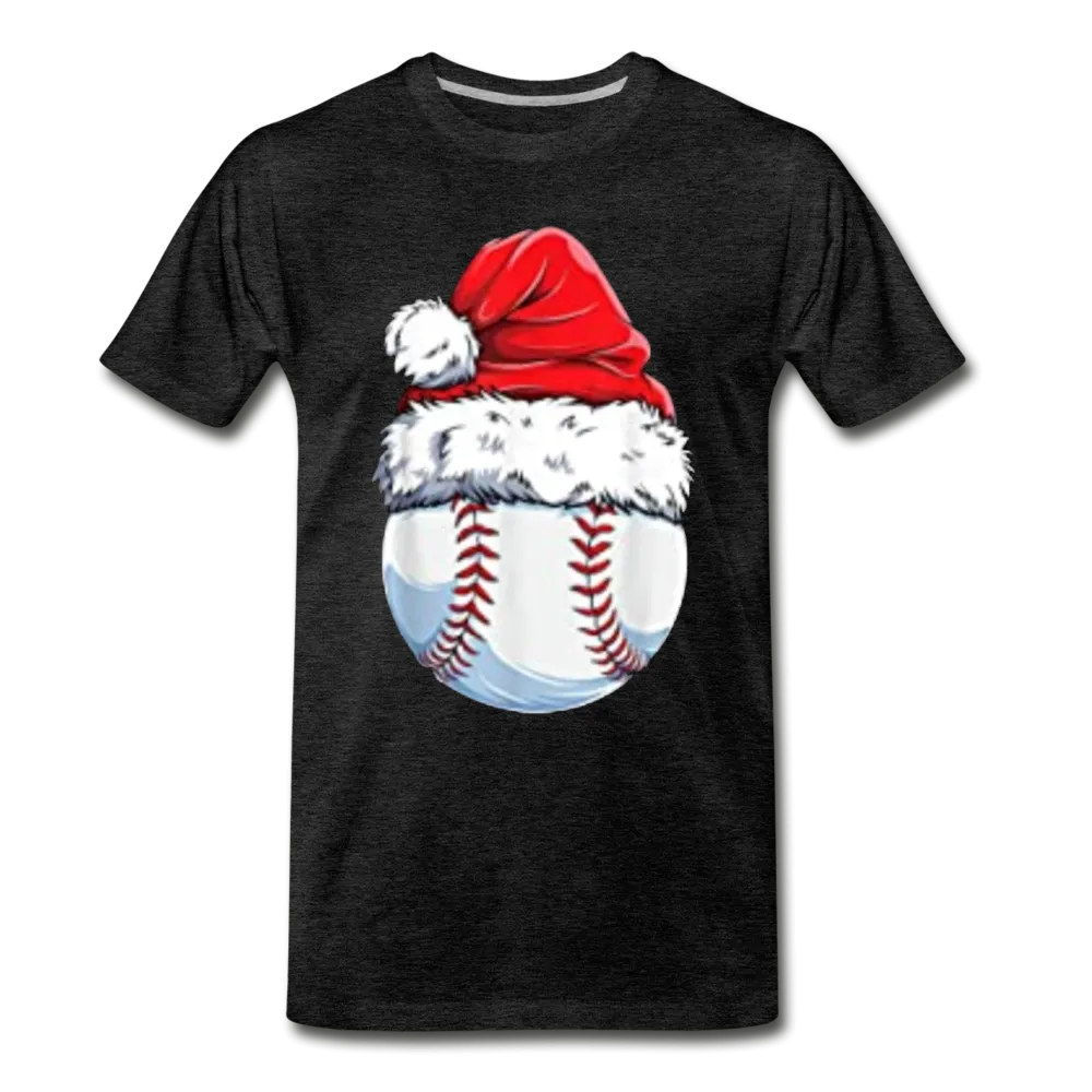 Christmas Santa Hat Baseball Christmas Men/Unisex Premium T-shirt