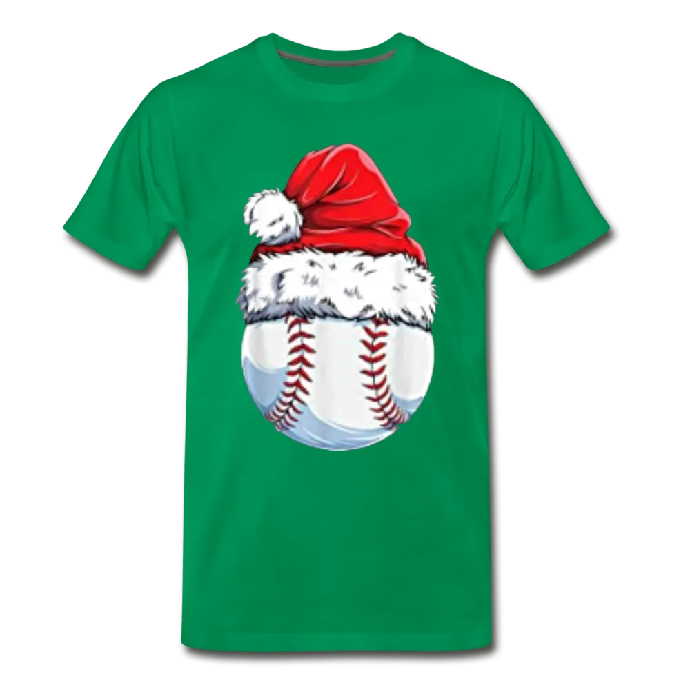 Christmas Santa Hat Baseball Christmas Men/Unisex Premium T-shirt