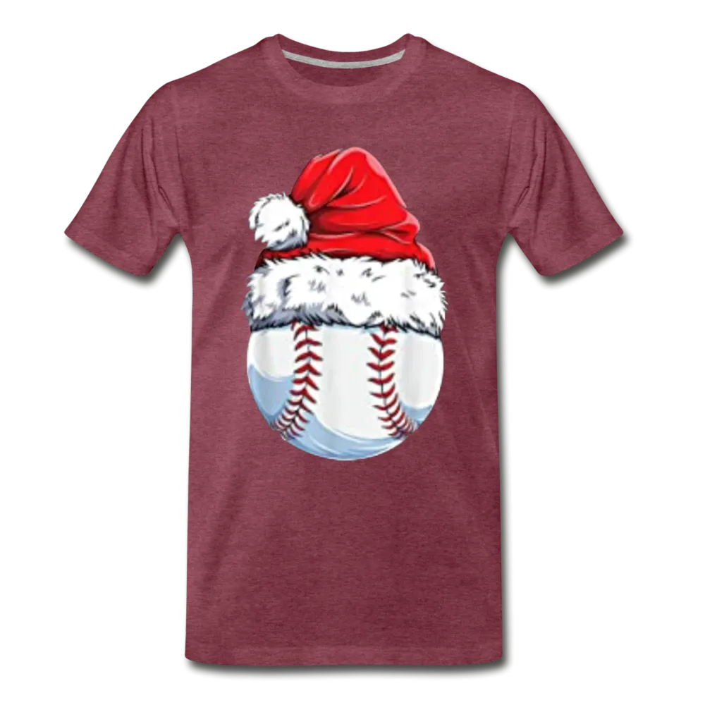 Christmas Santa Hat Baseball Christmas Men/Unisex Premium T-shirt