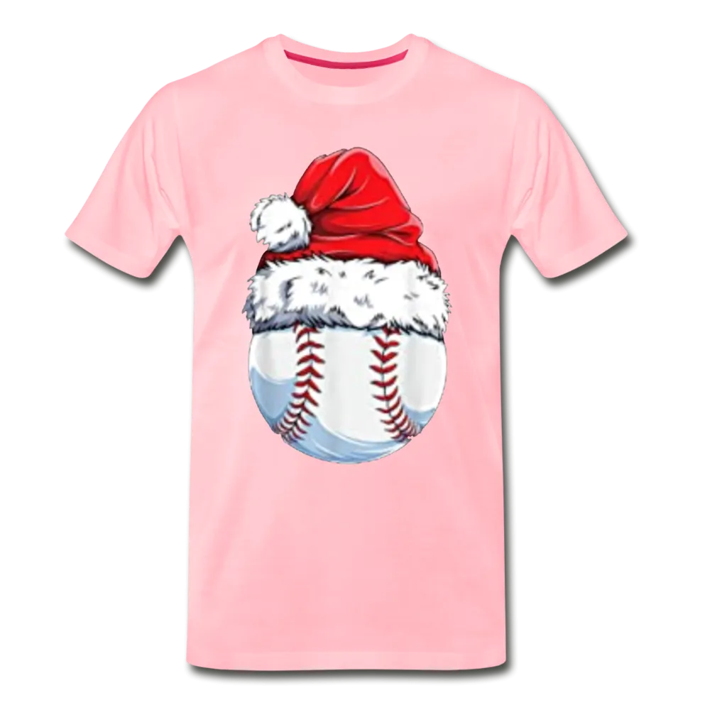 Christmas Santa Hat Baseball Christmas Men/Unisex Premium T-shirt