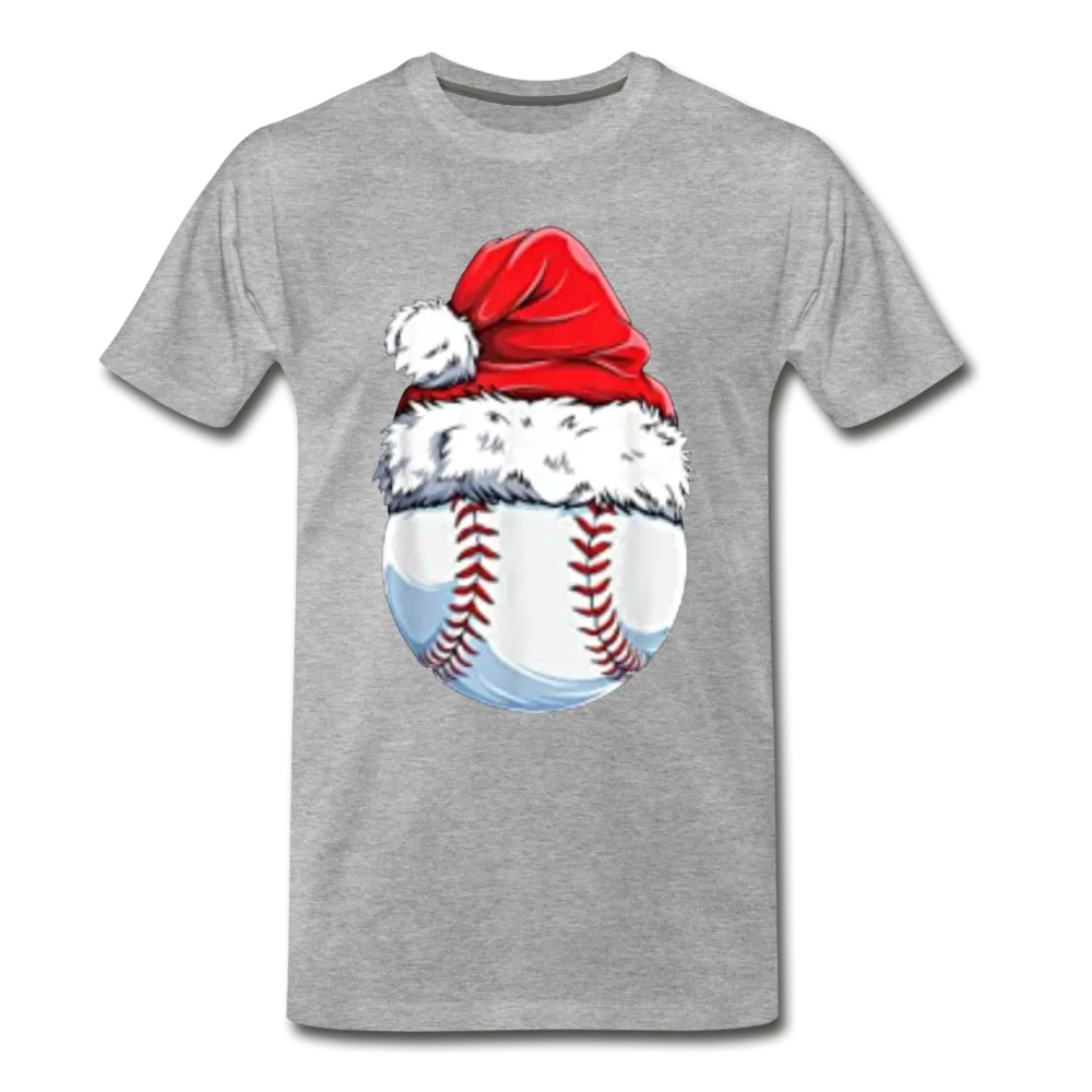 Christmas Santa Hat Baseball Christmas Men/Unisex Premium T-shirt