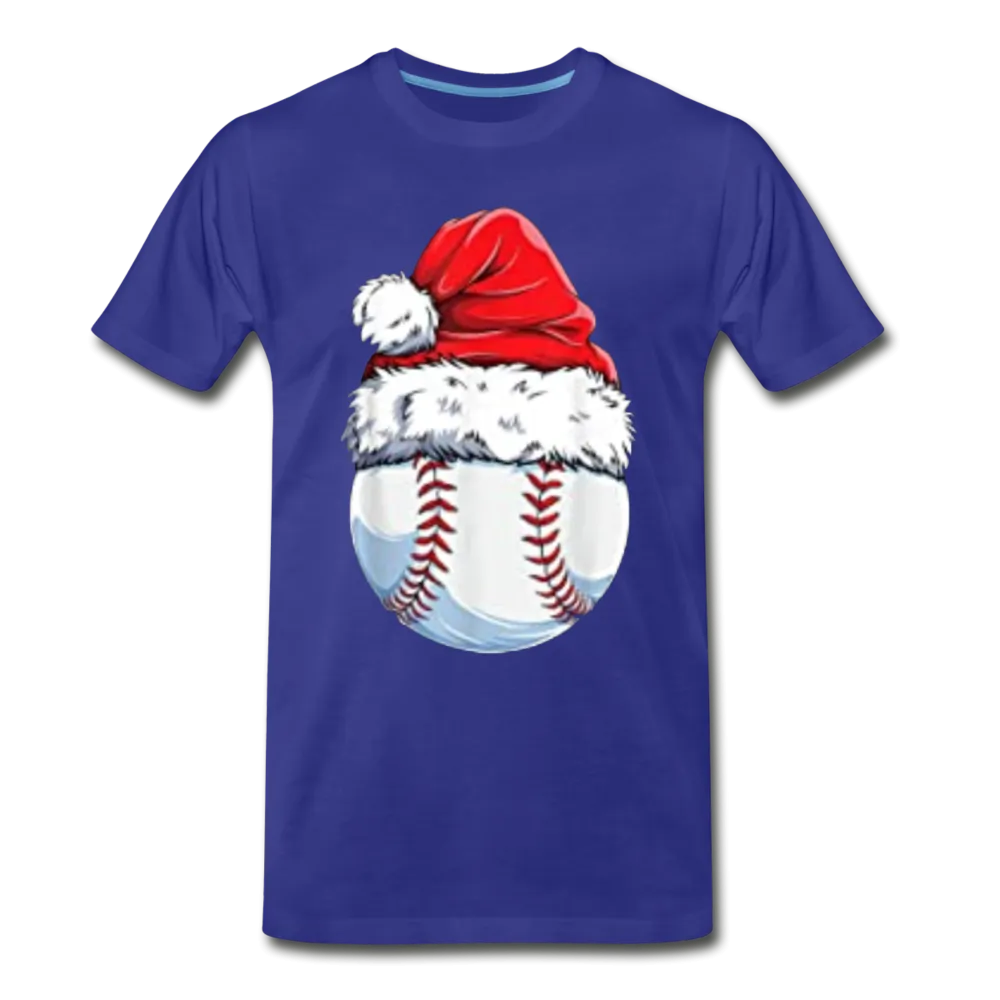 Christmas Santa Hat Baseball Christmas Men/Unisex Premium T-shirt