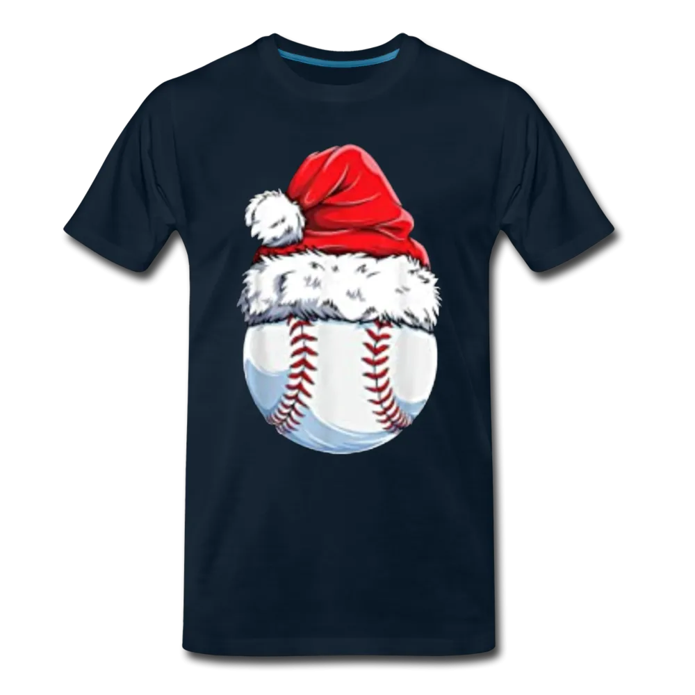 Christmas Santa Hat Baseball Christmas Men/Unisex Premium T-shirt