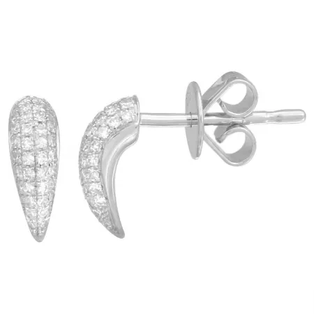 CLAW DIAMOND EARRING
