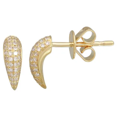 CLAW DIAMOND EARRING