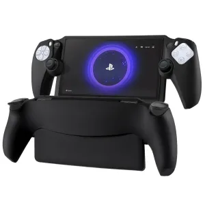 CoBak Silicone Sleeve for Sony PlayStation Portal (Silicone, Shock-Absorption, Anti-Fingerprint, Scratch Resistant) - Black