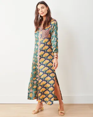 Cocktail Hour - Marianne Shirt Dress - Gemstone