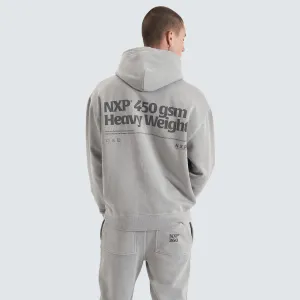 Core Line Heavy Box Fit Hoodie Pigment Alloy