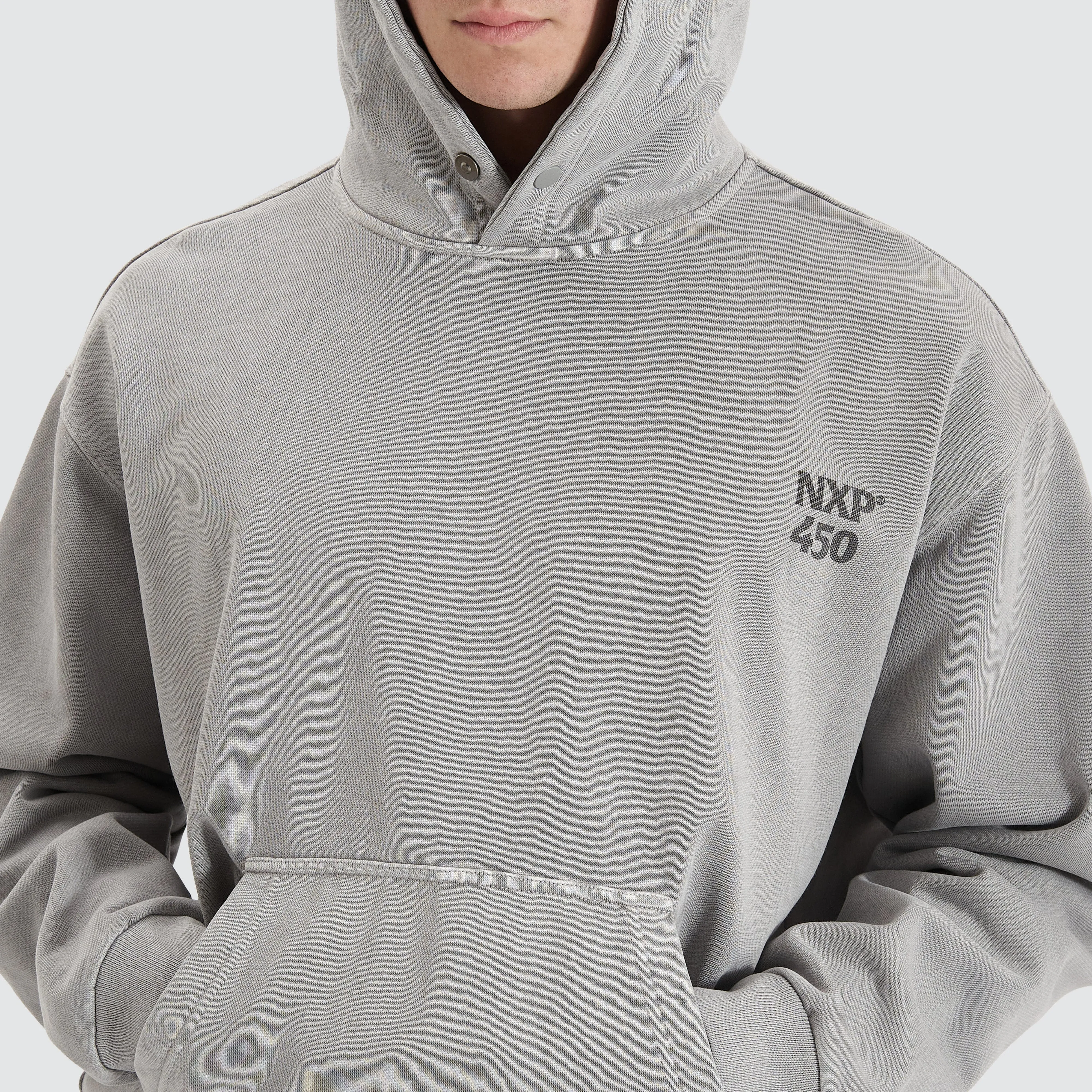 Core Line Heavy Box Fit Hoodie Pigment Alloy
